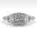 0.50 CTW VS/SI Princess Diamond Solitaire Ring Art Deco