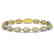 10.61 CTW Marquise Diamond Designer Bracelet 18K Yellow