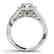 2 CTW Certified VS/SI Diamond Solitaire Halo Ring 14K - 2
