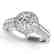 2.56 CTW Certified VS/SI Diamond Solitaire Halo Ring - 2