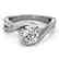 0.9 CTW Certified VS/SI Diamond Solitaire Ring 14K