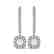 0.70 CTW Diamond Solitaire VS/SI Certified Halo 14K - 2