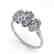 2 CTW Solitaire VS/SI Oval Cut Diamond 14K White Gold - 2