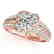 2.05 CTW Certified VS/SI Diamond Solitaire Halo Ring