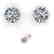 2.0 CTW Certified VS/SI Diamond Stud Art Deco Earrings - 2