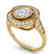 1.55 CTW Certified VS/SI Diamond Solitaire Art Deco