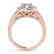 1.36 CTW Certified VS/SI Diamond Solitaire Halo Ring - 2