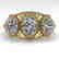 2 CTW VS/SI Oval Cut Diamond Ring 14K Yellow Gold