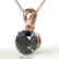 2 CTW Black VS/SI Diamond Inspired Solitaire Necklace