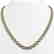 22.62 CTW Tanzanite & Diamond Halo Necklace 10K Yellow