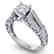 1.5 CTW Certified VS/SI Diamond Solitaire Art Deco Ring - 2