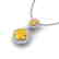 2.63 CTW Citrine & Micro VS/SI Diamond Necklace - 2