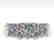 2.0 CTW VS/SI Princess Diamond Art Deco Ring 14K Rose