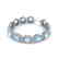 23 CTW Aquamarine & Micro Pave VS/SI Diamond Bracelet - 2