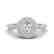 0.70 CTW Micro Pave VS/SI Diamond Designer Ring 18K