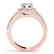 1.25 CTW Certified VS/SI Diamond Solitaire Halo Ring - 2