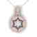 1.5 CTW Certified VS/SI Diamond Art Deco Stud Necklace