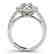 1.52 CTW Certified VS/SI Diamond Solitaire Halo Ring - 2