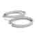 2.75 CTW Diamond VS/SI Certified 38 Mm Hoop Earrings