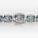 36 CTW Sky Blue Topaz & VS/SI Diamond Tennis Micro Halo