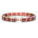 26.38 CTW Tourmaline & Diamond Halo Bracelet 10K Rose - 2
