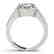 2 CTW Certified VS/SI Diamond Solitaire Halo Ring 14K - 2
