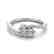 1 CTW Certified VS/SI Diamond 2 Stone Solitaire Ring