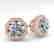 2.0 CTW VS/SI Diamond Stud Solitaire Earrings 14K Rose
