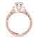0.4 CTW Certified VS/SI Diamond Solitaire Antique Ring - 2