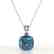 6 Cushion Cut London Blue Topaz Designer Inspired - 2