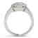 1.5 CTW Certified VS/SI Diamond Solitaire Halo Ring 14K - 2