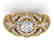 2.35 CTW Certified VS/SI Diamond Art Deco Halo Ring 18K