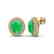 9.20 CTW Emerald & Micro Pave VS/SI Diamond Earrings - 2