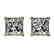 2 CTW Certified VS/SI Quality Princess Diamond Stud