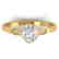 1.05 CTW Certified VS/SI Diamond Solitaire Art Deco