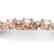 11 CTW Morganite & VS/SI Diamond Eternity Bracelet 10K