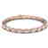 11 CTW Morganite & VS/SI Diamond Eternity Bracelet 10K - 2
