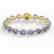 75 CTW Tanzanite & Micro VS/SI Diamond Halo Designer - 2