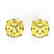 12 CTW Cushion Cut Citrine Designer Solitaire Stud