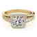 1.75 CTW Certified VS/SI Diamond Solitaire Halo Ring