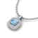 1.08 CTW Sky Blue Topaz & Micro VS/SI Diamond Necklace - 2