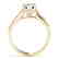 1 CTW Certified VS/SI Diamond Solitaire Ring 14K Yellow - 2