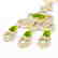 5.50 CTW Peridot & Micro Pave VS/SI Diamond Heart