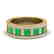 2.34 CTW Emerald & Micro Pave VS/SI Diamond Designer B&