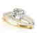 1 CTW Certified VS/SI Cushion Diamond Solitaire Halo - 2