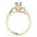 1.75 CTW Certified VS/SI Diamond 3 Stone Ring 14K - 2