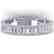 1 CTW Baguette VS/SI Diamond Art Deco Eternity Band 18K