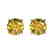 1.08 CTW Certified Intense Yellow SI Diamond Solitaire