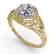 1.50 CTW VS/SI Diamond Solitaire Ring 14K Yellow Gold - 2