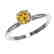 0.75 CTW Certified Intense Yellow SI Diamond Solitaire - 2